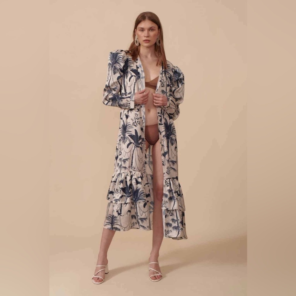 Anthropologie Lobo Rosa Puff Dress